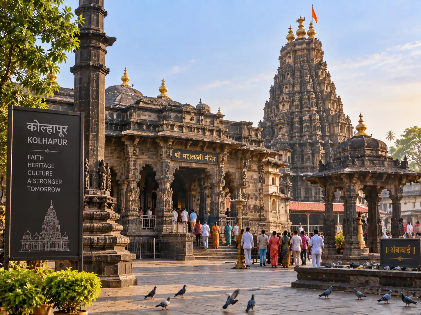 Mahalakshmi Temple in Kolhapur
