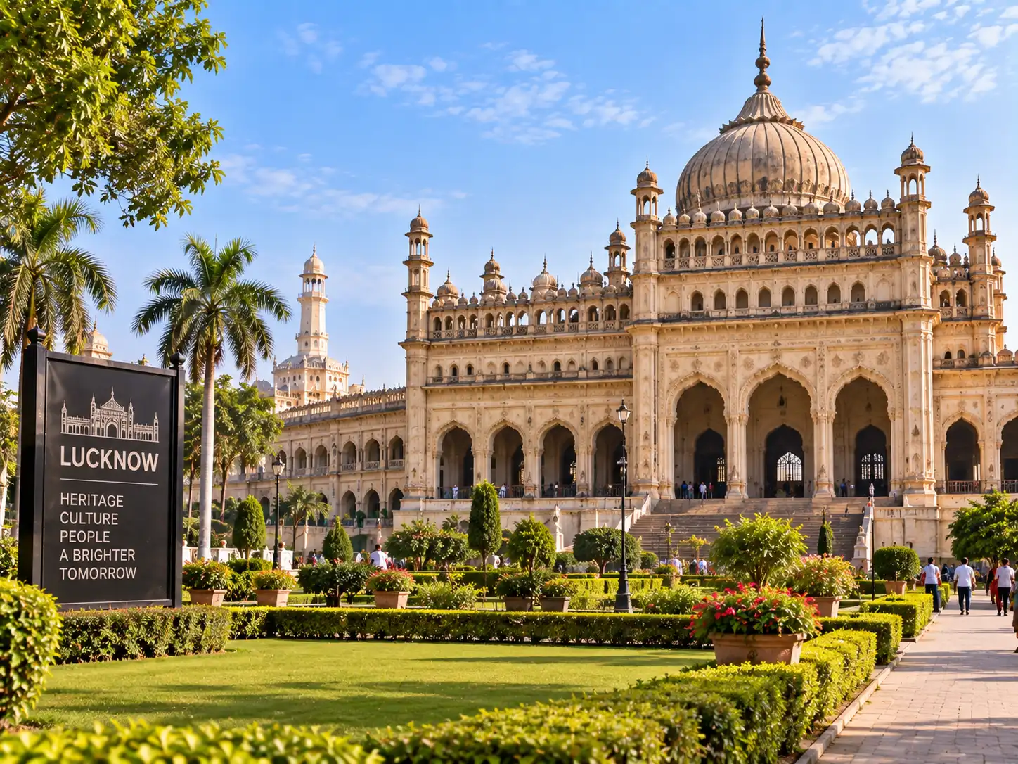 Chota Imambara monument in Lucknow