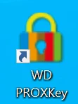 WD PROXKey desktop icon