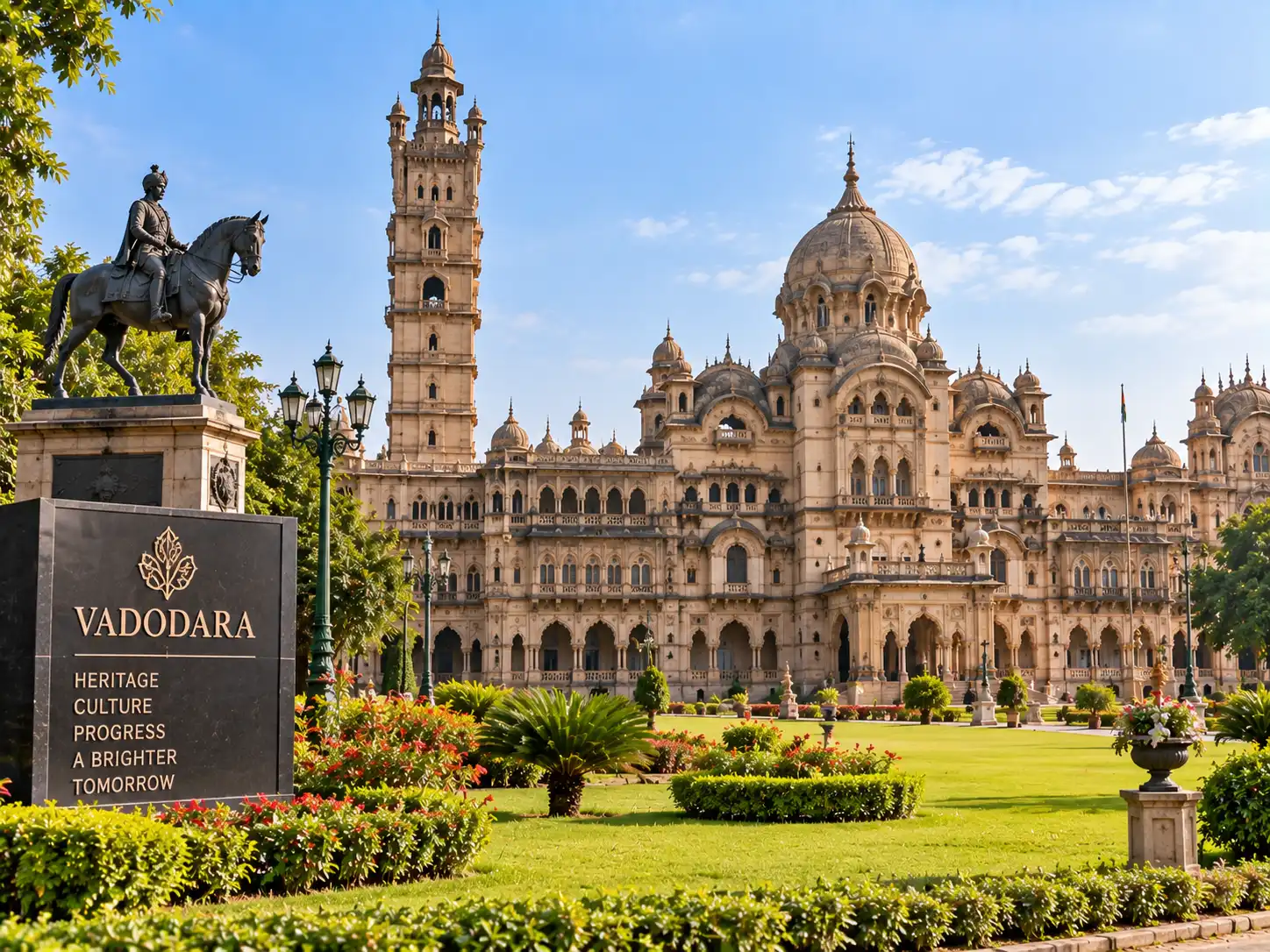 Laxmi Vilas Palace in Vadodara